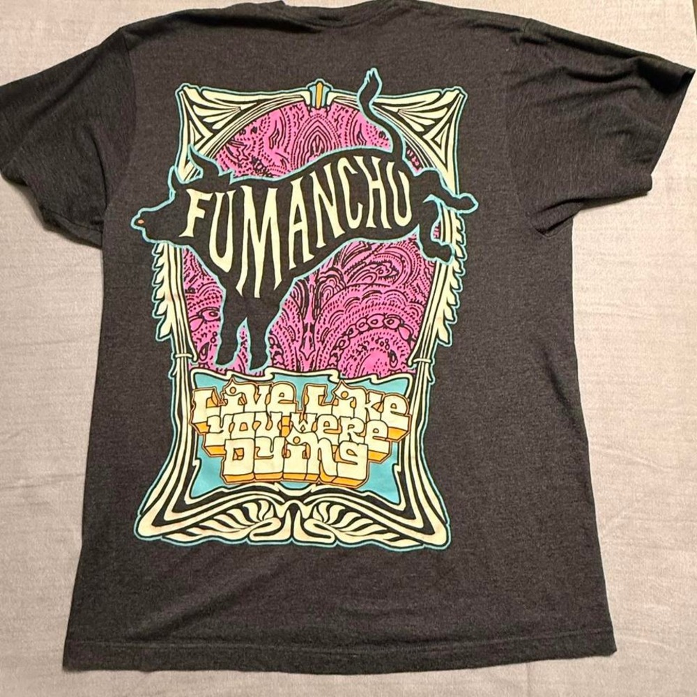 Tim McGraw "Live Like You Were Dying" Fumanchu Bull XL Graphic Tour Band Tee